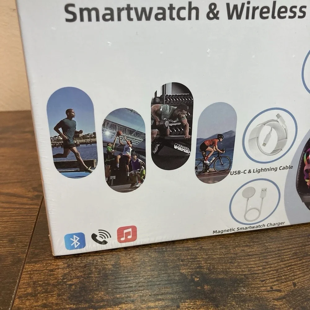 Smartwatch‎ & Wireless Earbuds Gift Set